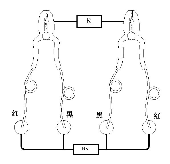 直流電阻測試儀使用接線圖